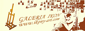 banner artystka malująca na sztaludze
